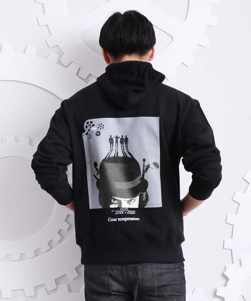 A DEGREE FAHRENHEIT(エーディグリーファーレンハイ)の「【ユニセックスアイテム】HW・GEARフーディ(パーカー・メンズ・オレンジ/ブラック/マスタード/ダークグレー・MEDIUM/LARGE/FREE)」の17枚目の写真