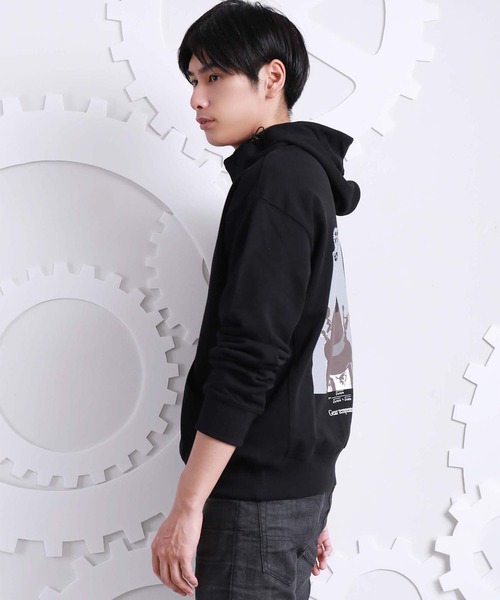 A DEGREE FAHRENHEIT(エーディグリーファーレンハイ)の「【ユニセックスアイテム】HW・GEARフーディ(パーカー・メンズ・オレンジ/ブラック/マスタード/ダークグレー・MEDIUM/LARGE/FREE)」の16枚目の写真