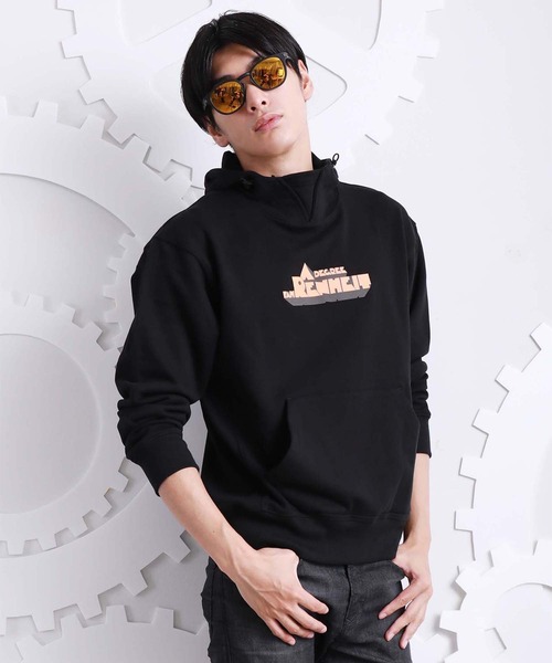 A DEGREE FAHRENHEIT(エーディグリーファーレンハイ)の「【ユニセックスアイテム】HW・GEARフーディ(パーカー・メンズ・オレンジ/ブラック/マスタード/ダークグレー・MEDIUM/LARGE/FREE)」の15枚目の写真