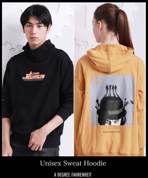 A DEGREE FAHRENHEIT(エーディグリーファーレンハイ)の「【ユニセックスアイテム】HW・GEARフーディ(パーカー・メンズ・オレンジ/ブラック/マスタード/ダークグレー・MEDIUM/LARGE/FREE)」の20枚目の写真