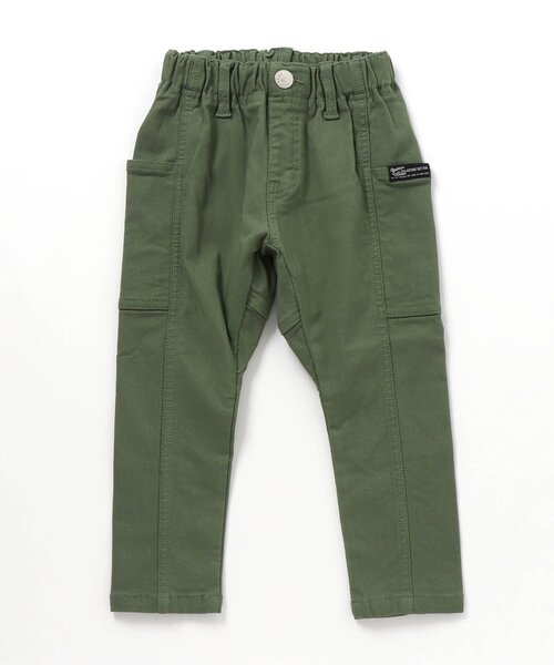 BREEZE（ブリーズ）の「あったかもっとストレッチタイトパンツ_裏起毛ハイパーストレッチ（その他パンツ・キッズ・ブラック/ブラウン/ダークグリーン/インディゴブルー/レインボー/ベージュ/キャメル・110/130/140/150/90/100/120）」の12枚目の写真