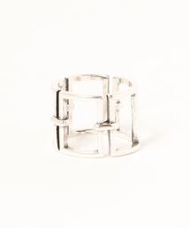 Burner | 【OKUOKU　0909】デザイン シルバー リング(リング)