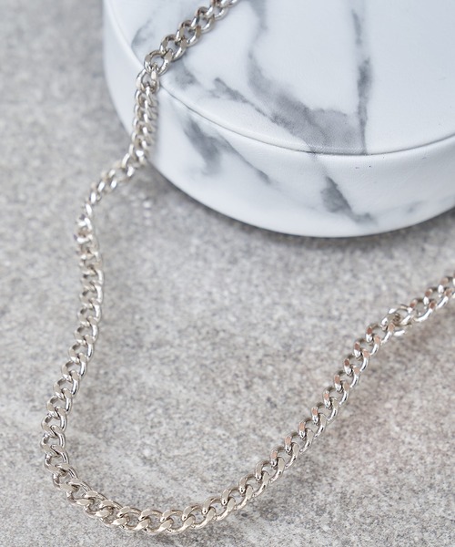 Hawk Company（ホークカンパニー）の「【Hawk Company】ベーシックシルバーネックレス/ベネチアンネックレス/ボールチェーンネックレス 5641/5643/5644/5645（ネックレス・メンズ・シルバー/シルバー系その他2/シルバー系3/シルバー系4/シルバー系5/ゴールド・FREE）」の4枚目の写真