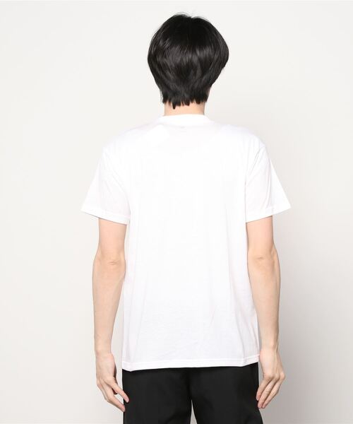 Champion(チャンピオン)の「Champion チャンピオン Vネック 半袖 Tシャツ メンズ 無地 ワンポイント ロゴ(Tシャツ/カットソー・メンズ・ホワイト/ブラック/ネイビー・MEDIUM/LARGE/X-LARGE)」の10枚目の写真