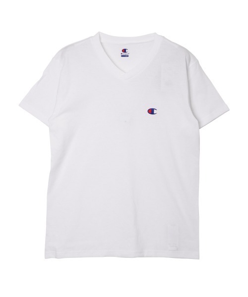 Champion チャンピオン Vネック 半袖 Tシャツ メンズ 無地 ワンポイント ロゴ Champion チャンピオン Vネック 半袖 Tシャツ メンズ 無地 ワンポイント ロゴ