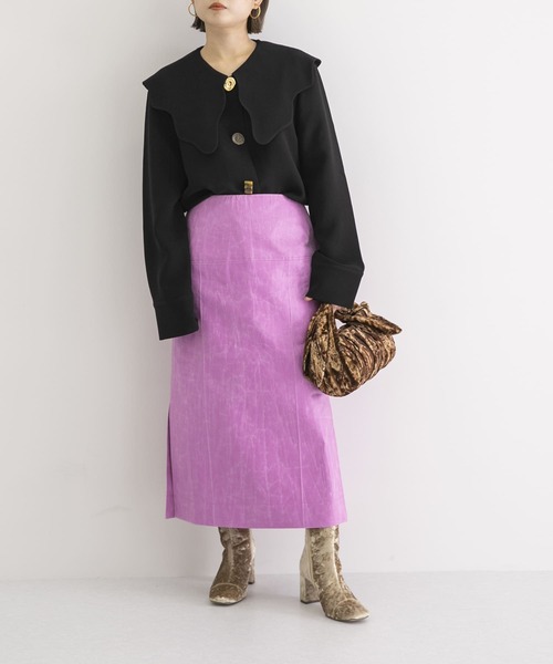 REJINA PYO（レジーナピョウ）の「REJINA PYO　Maude Skirt（スカート・レディース・ピンク・10）」の16枚目の写真