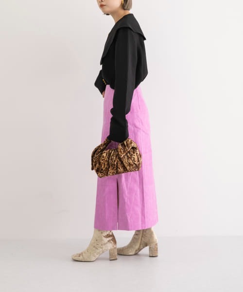 REJINA PYO（レジーナピョウ）の「REJINA PYO　Maude Skirt（スカート・レディース・ピンク・10）」の5枚目の写真