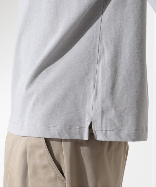 JOURNAL STANDARD relume（ジャーナルスタンダード　レリューム）の「モックネック Tシャツ（Tシャツ/カットソー・メンズ・ホワイト/チャコールグレー/ベージュ系その他・MEDIUM/LARGE）」の16枚目の写真