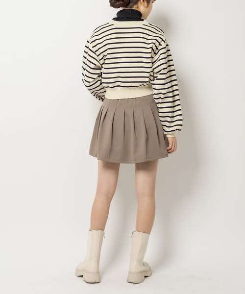 OLIVE des OLIVE（オリーブデオリーブ）の「リングドット釦クルーカーディガン（カーディガン/ボレロ・レディース・ブラック/ネイビー/ピンク/オフホワイト・FREE）」の20枚目の写真