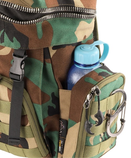 go slow caravan(ゴースローキャラバン)の「MORN CREATIONS/モーンクリエーションズ ティラノサウルスバックパックCAMO 12L(バックパック/リュック・キッズ・カモフラージュ・FREE)」の7枚目の写真