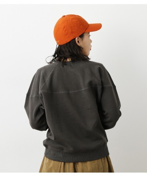 RODEO CROWNS WIDE BOWL（ロデオクラウンズワイドボウル）の「【WEB限定】サガラカレッジスウェットWL（スウェット・レディース・杢グレー/ライトブラック/ベージュ・FREE）」の7枚目の写真