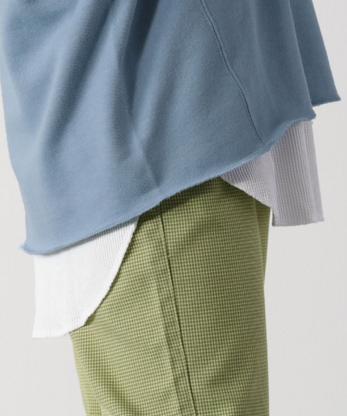 cepo（セポ）の「【SET ITEM】Vネック＋ワッフルロンT　アンサンブル（スウェット・レディース・パープル/サックスブルー/イエロー・M）」の13枚目の写真