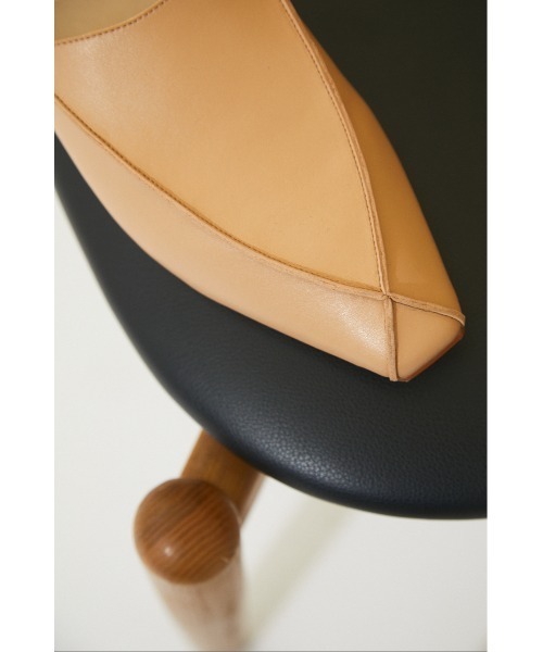 BLACK BY MOUSSY（ブラックバイマウジー）の「square mule（スクエアミュール）（その他シューズ・レディース・ベージュ/ブラック・38/37/36）」の10枚目の写真