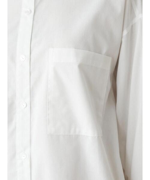 ELENCARE DUE（エレンカーレデュエ）の「・ELENCARE DUE バンドカラーシャツチュニック＊（シャツ/ブラウス・レディース・オフホワイト・FREE）」の9枚目の写真