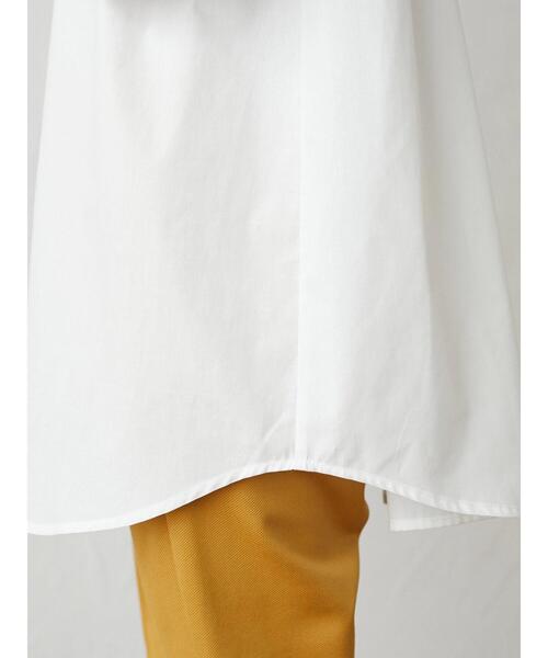 ELENCARE DUE（エレンカーレデュエ）の「・ELENCARE DUE バンドカラーシャツチュニック＊（シャツ/ブラウス・レディース・オフホワイト・FREE）」の11枚目の写真