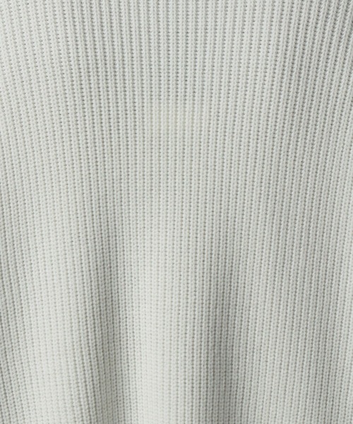 HARE（ハレ）の「サイドボタンMEGAニット(HARE)（ニット/セーター・メンズ・ブラック/オフホワイト/レッド・FREE）」の4枚目の写真