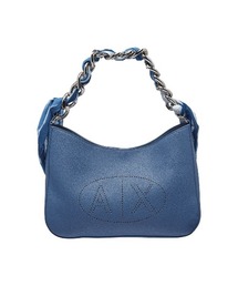 ARMANI EXCHANGE | 【A|X アルマーニ エクスチェンジ】スカーフ付きチェーンハンドル　ミディアムショルダーバッグ(ショルダーバッグ)
