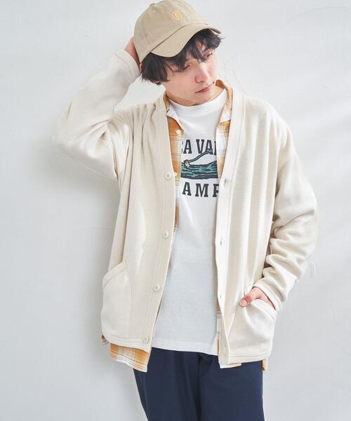 ハニカムワッフルvネックカーディガン メンズ Men Coen コーエン 公式ファッション通販 ハニカムワッフルvネックカーディガン メンズ Men Coen コーエン 公式ファッション通販