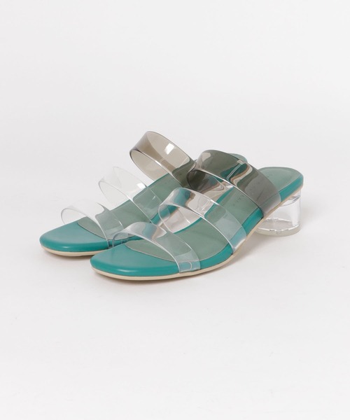 SENSE OF PLACE by URBAN RESEARCH(センスオブプレイスバイアーバンリサーチ)の「PVCクリアヒールサンダル(サンダル・レディース・グリーン/ブラック/パープル/アイボリー・MEDIUM/LARGE/SMALL)」の10枚目の写真