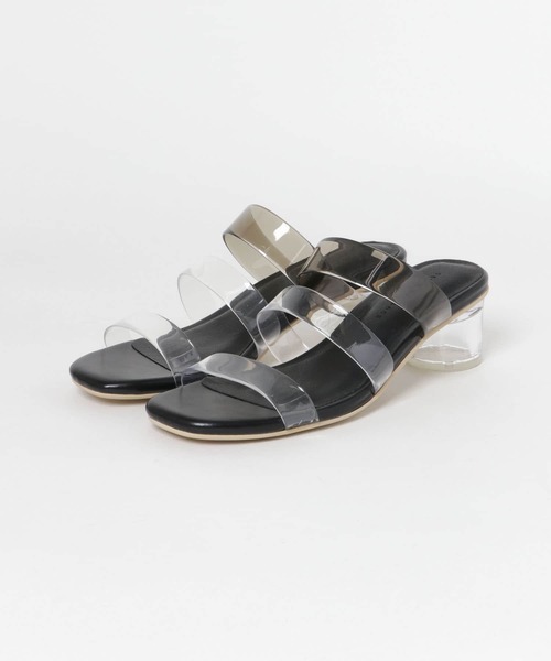 SENSE OF PLACE by URBAN RESEARCH(センスオブプレイスバイアーバンリサーチ)の「PVCクリアヒールサンダル(サンダル・レディース・グリーン/ブラック/パープル/アイボリー・MEDIUM/LARGE/SMALL)」の13枚目の写真