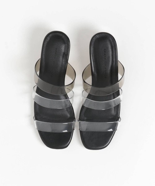 SENSE OF PLACE by URBAN RESEARCH(センスオブプレイスバイアーバンリサーチ)の「PVCクリアヒールサンダル(サンダル・レディース・グリーン/ブラック/パープル/アイボリー・MEDIUM/LARGE/SMALL)」の14枚目の写真