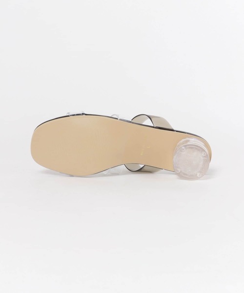 SENSE OF PLACE by URBAN RESEARCH(センスオブプレイスバイアーバンリサーチ)の「PVCクリアヒールサンダル(サンダル・レディース・グリーン/ブラック/パープル/アイボリー・MEDIUM/LARGE/SMALL)」の16枚目の写真