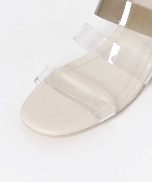 SENSE OF PLACE by URBAN RESEARCH(センスオブプレイスバイアーバンリサーチ)の「PVCクリアヒールサンダル(サンダル・レディース・グリーン/ブラック/パープル/アイボリー・MEDIUM/LARGE/SMALL)」の18枚目の写真