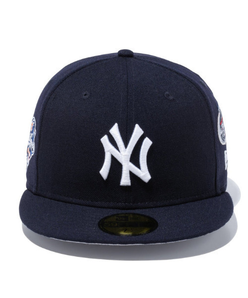 ニューエラ×ヤンキース×ビームス 別注 マルチロゴ キャップ 紺×白 7 1