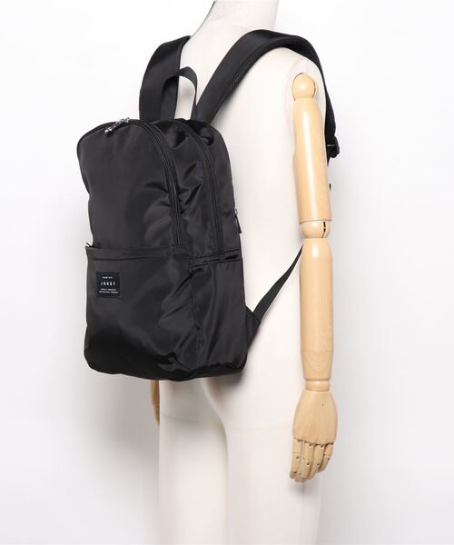 Jouet(ジョエット)の「【 JOUET / ジョエット 】微光沢 10ポケット リュック_(バックパック/リュック・レディース・ブラック/ベージュ・FREE)」の7枚目の写真