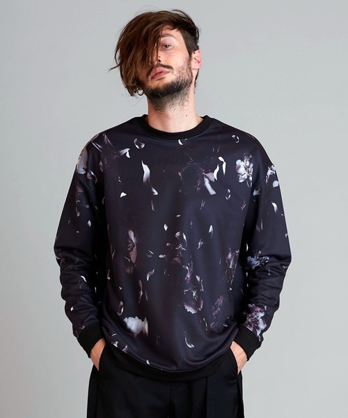 the reracs FLANNEL SEMI FLARE SLACKS