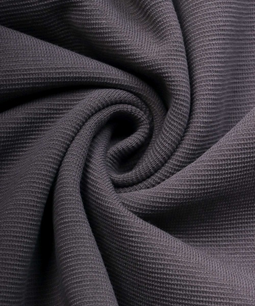 SITRY（シトリー）の「garter jacquard boat neck T/ガータージャガード ボートネックTシャツ（Tシャツ/カットソー・メンズ・ブラック/ベージュ/ホワイト/カーキ/サックスブルー/ダークグレー・L/LL/M）」の12枚目の写真