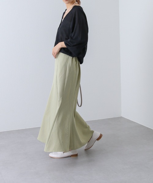 COLONY 2139（コロニートゥーワンスリーナイン）の「ラメシアーニットカーディガン（カーディガン/ボレロ・レディース・ブラック/グリーン/ベージュ/パープル/アイボリー・LARGE/MEDIUM）」の12枚目の写真