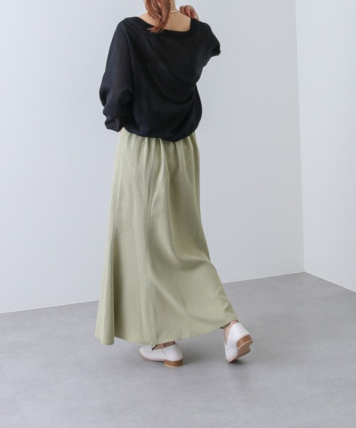 COLONY 2139（コロニートゥーワンスリーナイン）の「ラメシアーニットカーディガン（カーディガン/ボレロ・レディース・ブラック/グリーン/ベージュ/パープル/アイボリー・LARGE/MEDIUM）」の7枚目の写真