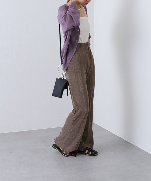 COLONY 2139（コロニートゥーワンスリーナイン）の「ラメシアーニットカーディガン（カーディガン/ボレロ・レディース・ブラック/グリーン/ベージュ/パープル/アイボリー・LARGE/MEDIUM）」の15枚目の写真