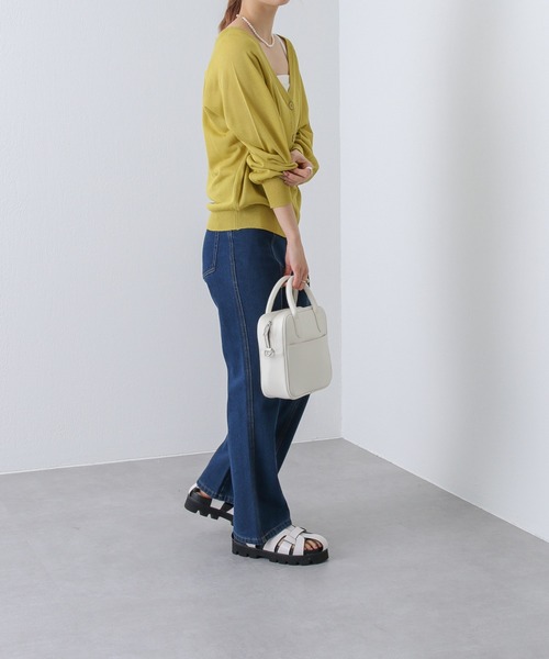 COLONY 2139（コロニートゥーワンスリーナイン）の「ラメシアーニットカーディガン（カーディガン/ボレロ・レディース・ブラック/グリーン/ベージュ/パープル/アイボリー・LARGE/MEDIUM）」の14枚目の写真