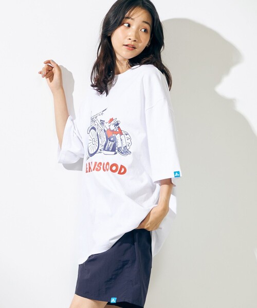 SHARE PARK（シェアパーク）の「【UNISEX】UVカット アートコラボTシャツ〈BEAR〉（Tシャツ/カットソー・メンズ・ブルー系/サックスブルー系/ホワイト系/ブラック系・X-LARGE/SMALL/LARGE/X-SMALL/MEDIUM）」の13枚目の写真