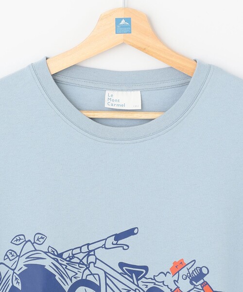 SHARE PARK（シェアパーク）の「【UNISEX】UVカット アートコラボTシャツ〈BEAR〉（Tシャツ/カットソー・メンズ・ブルー系/サックスブルー系/ホワイト系/ブラック系・X-LARGE/SMALL/LARGE/X-SMALL/MEDIUM）」の22枚目の写真