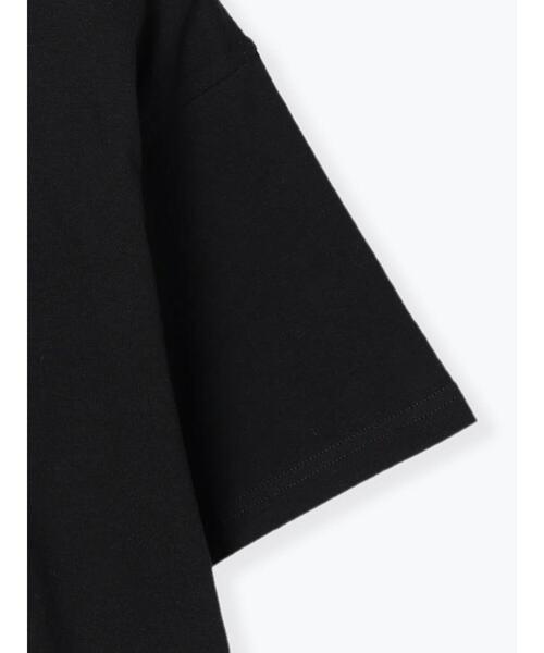 ehka sopo(エヘカソポ)の「【赤い帽子】女の子柄Tシャツ(Tシャツ/カットソー・レディース・ブラック/オフホワイト・フリ-)」の22枚目の写真