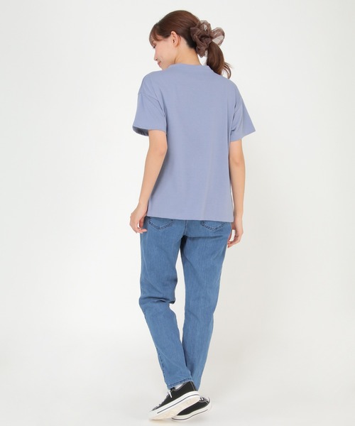 LBC(エルビーシー)の「刺繍ミニロゴT(Tシャツ/カットソー・レディース・ホワイト/チャコールグレー/ベージュ/ブルー・M/L)」の13枚目の写真