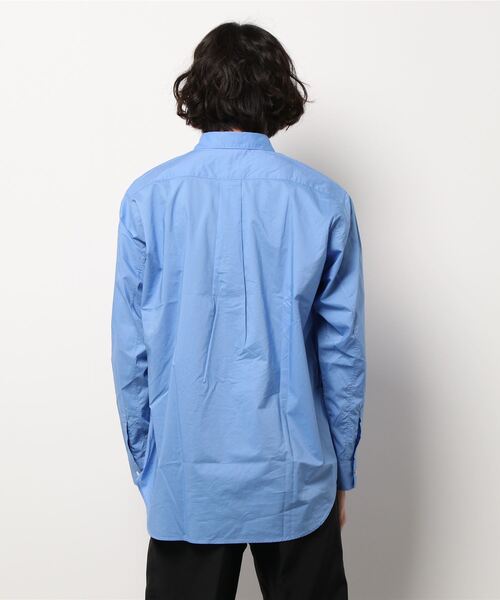 417 EDIFICE（フォーワンセブンエディフィス）の「【ESSENTIAL / エッセンシャル】ブロード レギュラー シャツ（シャツ/ブラウス・メンズ・チャコールグレー/ベージュ/ブルー/ホワイト/グリーン/ラベンダー・MEDIUM/LARGE/X-LARGE/SMALL）」の8枚目の写真