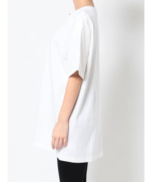 EVRIS（エヴリス）の「ルーズシルエットTEE（Tシャツ/カットソー・レディース・ホワイト/ブラック/グリーン・FREE）」の22枚目の写真