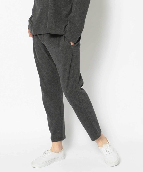 AVIREX（アヴィレックス）の「AVIREX/ アヴィレックス 【DAILY/デイリー】リブ イージー パンツ / RIB EASY PANTS（スウェットパンツ・レディース・チャコール/グレー/ブラック・LARGE/X-LARGE/MEDIUM）」の6枚目の写真