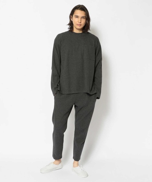 AVIREX（アヴィレックス）の「AVIREX/ アヴィレックス 【DAILY/デイリー】リブ イージー パンツ / RIB EASY PANTS（スウェットパンツ・レディース・チャコール/グレー/ブラック・LARGE/X-LARGE/MEDIUM）」の14枚目の写真