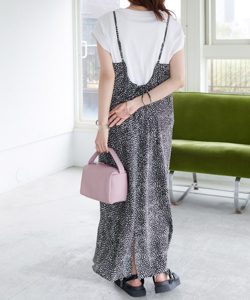 DISCOAT（ディスコート）の「ダルメシアン柄キャミワンピース