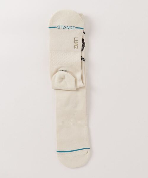 STANCE（スタンス）の「【STANCE/スタンス】LOUIE LOPEZ　LOUIE LOPEZ（ルイ・ロペス）コラボレーションモデル（ソックス/靴下・メンズ・オフホワイト・LARGE）」の2枚目の写真