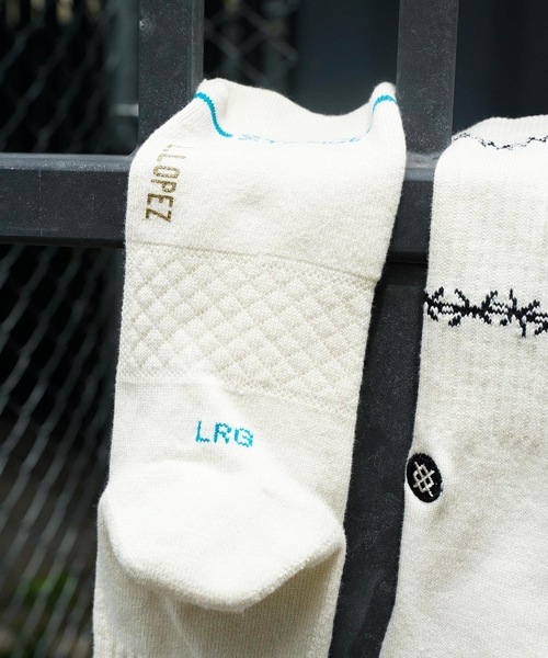 STANCE（スタンス）の「【STANCE/スタンス】LOUIE LOPEZ　LOUIE LOPEZ（ルイ・ロペス）コラボレーションモデル（ソックス/靴下・メンズ・オフホワイト・LARGE）」の15枚目の写真