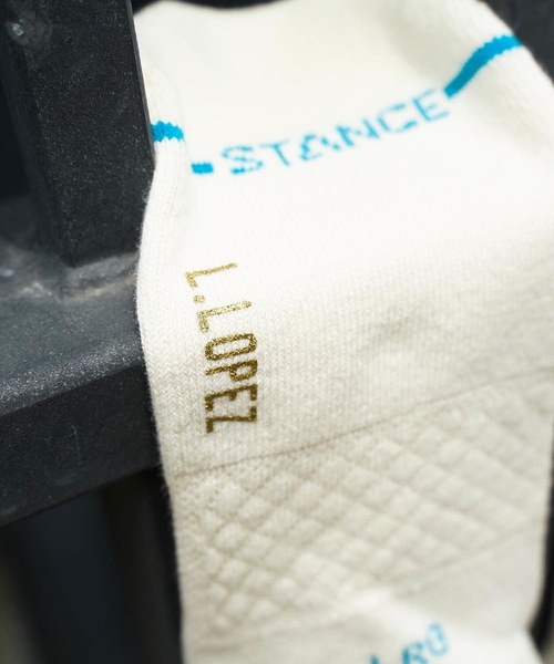 STANCE（スタンス）の「【STANCE/スタンス】LOUIE LOPEZ　LOUIE LOPEZ（ルイ・ロペス）コラボレーションモデル（ソックス/靴下・メンズ・オフホワイト・LARGE）」の12枚目の写真