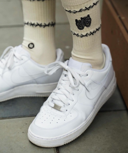 STANCE（スタンス）の「【STANCE/スタンス】LOUIE LOPEZ　LOUIE LOPEZ（ルイ・ロペス）コラボレーションモデル（ソックス/靴下・メンズ・オフホワイト・LARGE）」の9枚目の写真