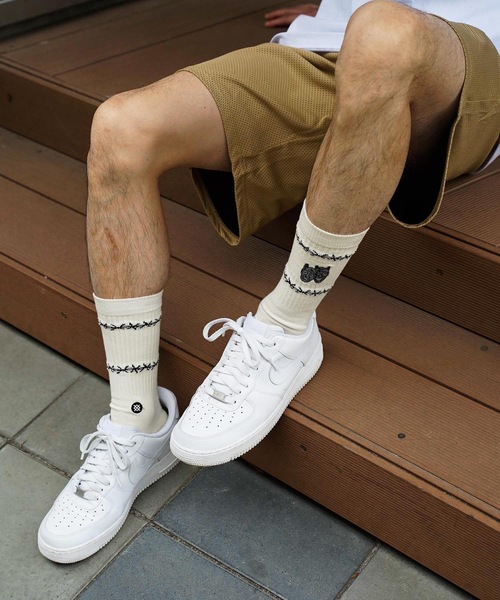 STANCE（スタンス）の「【STANCE/スタンス】LOUIE LOPEZ　LOUIE LOPEZ（ルイ・ロペス）コラボレーションモデル（ソックス/靴下・メンズ・オフホワイト・LARGE）」の8枚目の写真