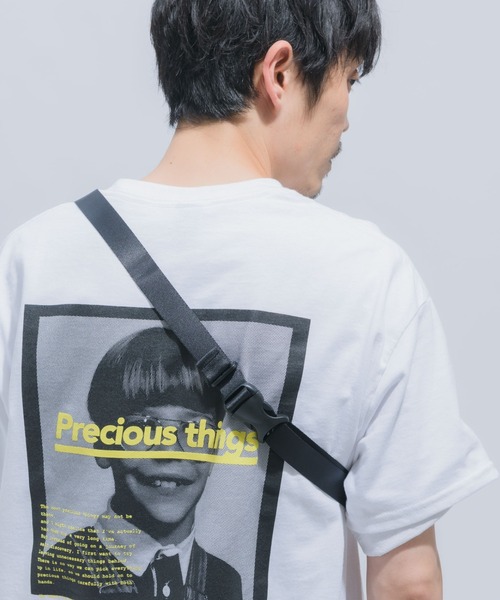 PRESONE(プレゾン)の「AMOA×PRESONE ウエストバッグ(ボディバッグ/ウエストポーチ・メンズ・ブラック/ベージュ・ONESIZE)」の10枚目の写真